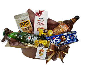 Cesta De Cervejas Mundo Da Lua