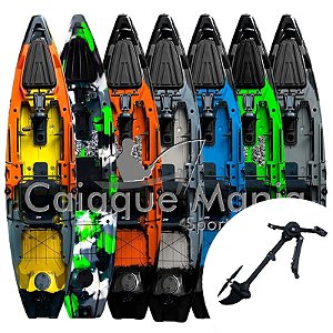 Caiaque Açu 120 - Hidro2Eko  Com Pedal Flex