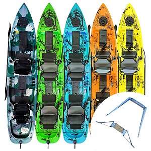 Caiaque Mero (Duplo) com Suporte para Motor de Popa - Caiaker