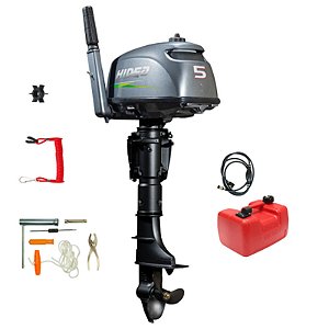 Motor de Popa 5 HP 2 Tempos - Hidea