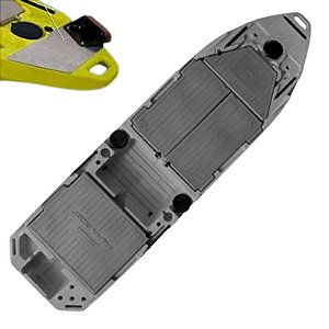 Caiaque Milha Boat 2026 Geração 2 com Chapa Frontal e Suporte de Motor Elétrico