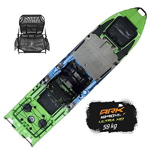 Caiaque Ark 1290 ULTRA HD com Plataforma Cadeira Padrão Cor Personalizada - Milha Náutica