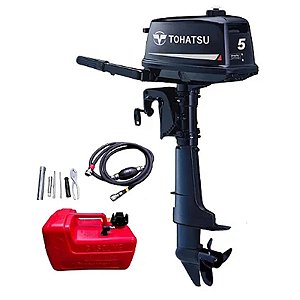 Motor de Popa Tohatsu 5 HP 2 Tempos M5BDS