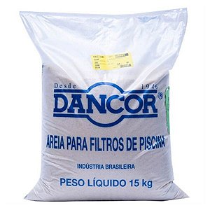 Areia Dancor Para Filtro de Piscina 15kg