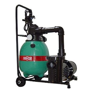 Filtro Para Piscina Dancor DFR-12 Com Bomba 1/4CV Monofásico 127/220V Bivolt com Carrinho