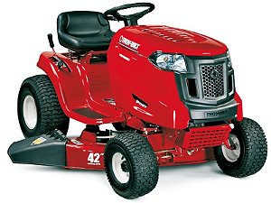 Cortador de Grama Dirigivel TROYBILT RIDER Corte 107CM Motor B&S 17.5HP Transm Semi Auto 7 Velocidade