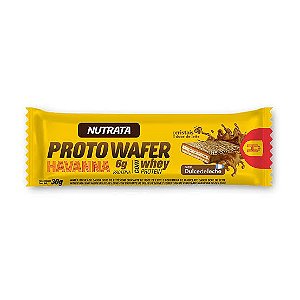 PROTO WAFER SABOR DULCE DE LECHE HAVANNA 30G - NUTRATA