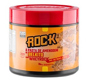 Pasta de Amendoim com Whey Rock Peanut 500g Chocolate Branco