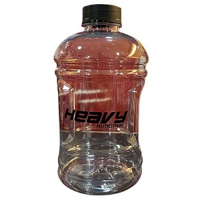 Mini Galão Heavy transparente 1 Litro