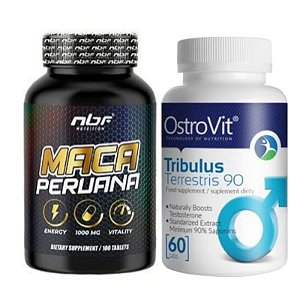 Tribulus Terrestris 90 - 60 Tabs - OstroVit + MACA NBF 1000mg 100tab