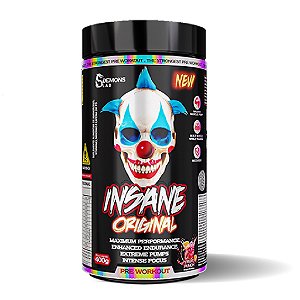 ￼Pré Treino Insane Original 400g Demons Lab