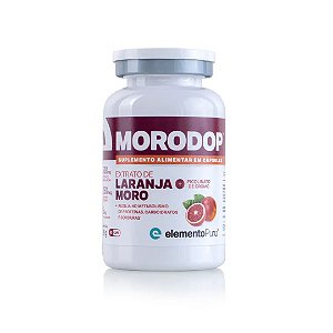 MORODOP - Extrato de laranja moro + picolinato de cromo - 60 caps - Elemento puro