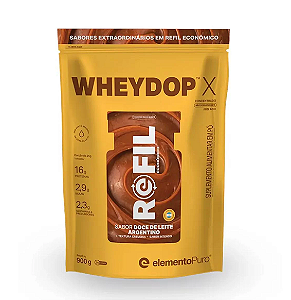 WHEYDOP X REFIL 900g - DOCE DE LEITE ARGENTINO - ELEMENTO PURO