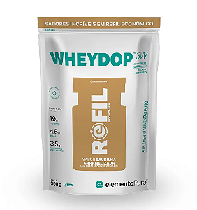 WHEYDOP 3W REFIL 900G - ELEMENTO PURO