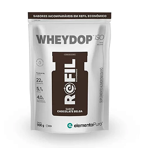 WHEYDOP ISO REFIL 900G - ELEMENTO PURO