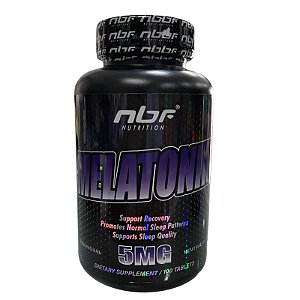 Melatonina 5mg 100 Tabletes - NBF Nutrition