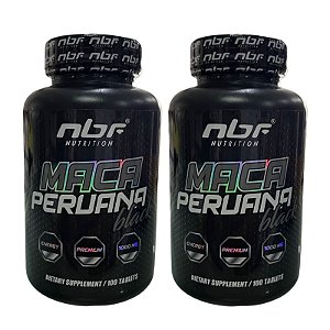 2X MACA PERUANA BLACK 100 TAB (1000MG) - NBF
