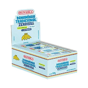 Bananinha Zero Açúcar - Oliveira - Caixa com 24 unid.