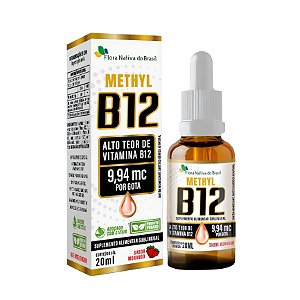 METILCOBALAMINA B12 – 20ml - FLORA NATIVA