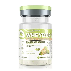 Wheydop x - Chocolate Branco com Pistache - 900g - Elemento Puro
