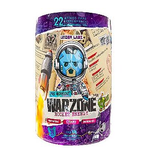 Pré Treino Warzone Rocket Energy Pote 450g Under Labz