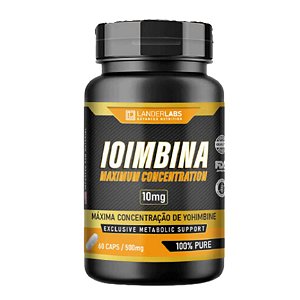 Ioimbina 10mg - LANDER - 60 Caps