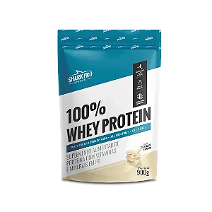 100% WHEY CHOCOLATE BRANCO 900G - SHARKPRO