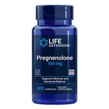 Pregnenolona 100mg 100 Cápsulas - Life Extension