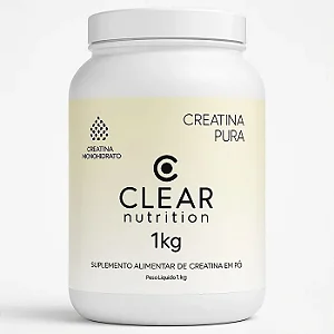 Creatina Pura - 1Kg Clear Nutrition