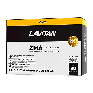Lavitan ZMA Performance - 30 Comprimidos