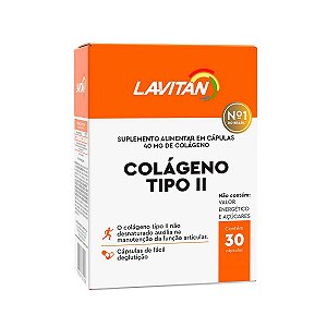 LAVITAN COLÁGENO TIPO II - 30 CÁPSULAS