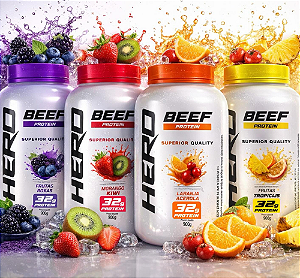 Beef Protein 900g - Hero Nutrition