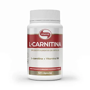 L-Carnitina - 120 Cápsulas - Vitafor