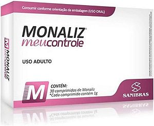 Monaliz Meu Controle 30 Comprimidos