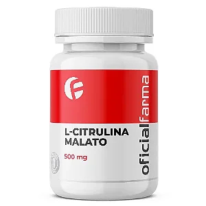 L-Citrulina 500mg 120 Cápsulas - Oficial Farma