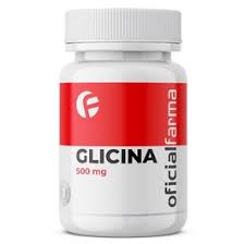 Glicina 500mg 60 Cápsulas - Oficial Farma