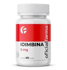 Ioimbina 5mg - 60 caps - Oficial Farma