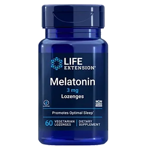 Melatonina 3mg, 60 Comprimidos Sublinguais, Life Extension
