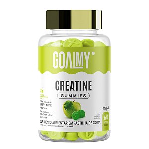 CREATINA EM GOMAS - GREEN APPLE - 60 und