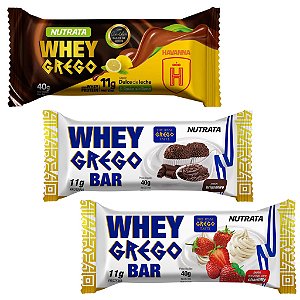 WHEY GREGO BAR (40g) - NUTRATA
