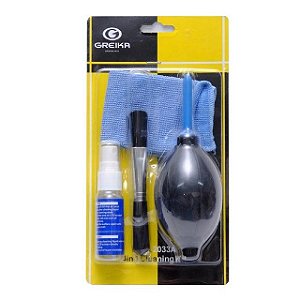 Kit de Limpeza Greika WOA-2033A 4x1