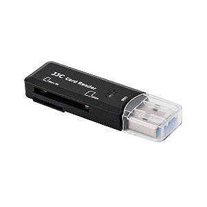 Leitor de Cartão de Memória JJC CR-SDMSD1 USB 3.0