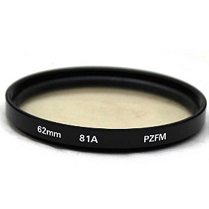 Filtro Marumi 62mm 81A para Correção de Cor