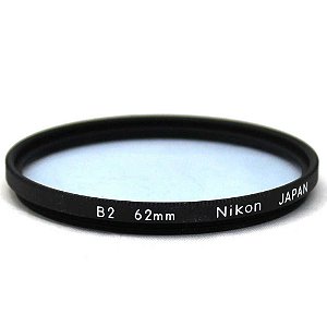 Filtro Nikon 62mm B2 para Correção de Cor