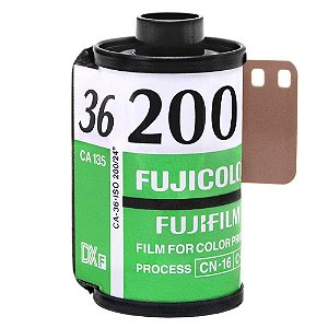 Filme Fujifilm Fujicolor ISO 200 35mm 36 Poses Colorido