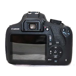 Câmera Canon EOS Rebel T5 com Lente 18-55mm III Seminova