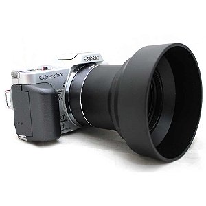 Câmera Sony Cyber-Shot DSC-H10 com Tubo Adaptador e Parasol Seminova