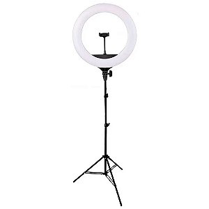 Iluminador Ring Light Easy DX-18-2001 46cm 70w com Tripé de 2 metros