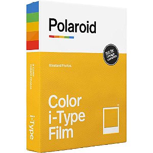 Filme Instantâneo Polaroid Color i-Type Colorido 8 Fotos