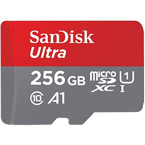 Cartão de Memória SanDisk Micro SDXC Ultra 256GB 150 MB/s